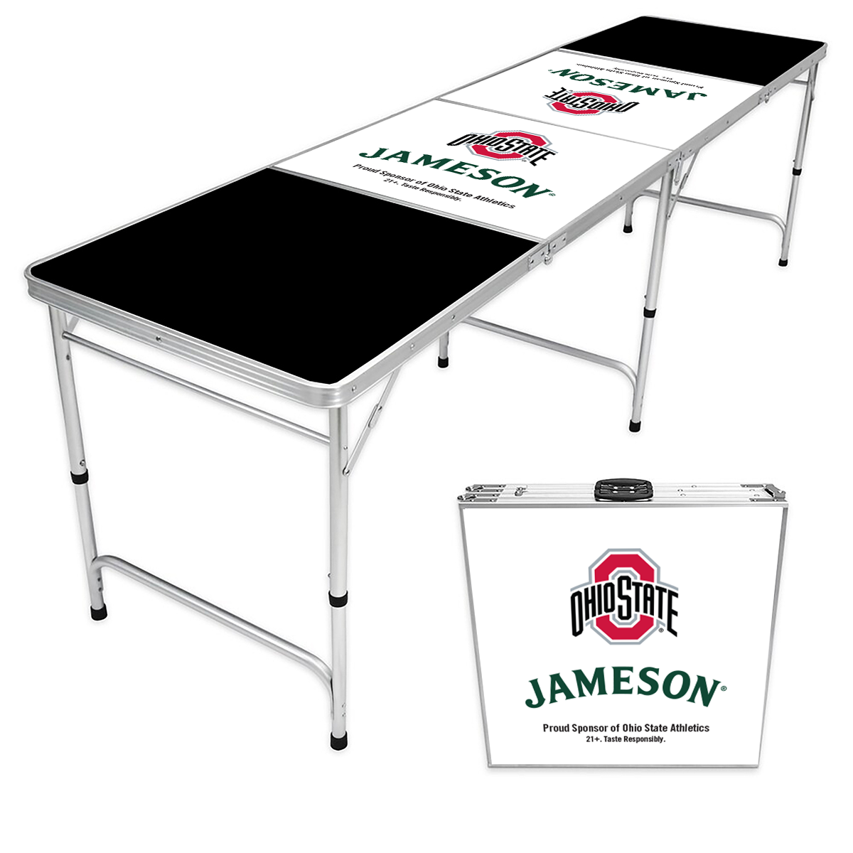 Premium Folding Tailgate Travel Table