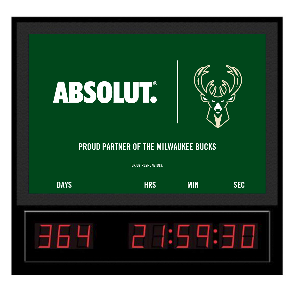 Flip Cover Countdown Timer with Changeable Inserts