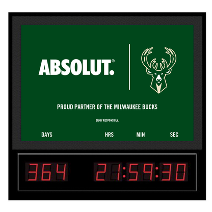 Flip Cover Countdown Timer with Changeable Inserts