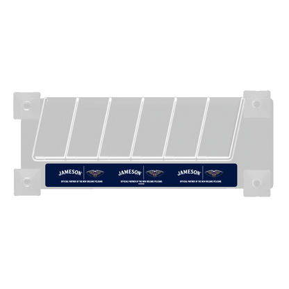 Cooler Door Rack with Suction Cup Unit