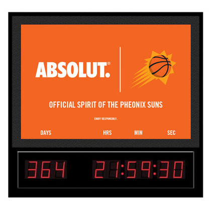 Flip Cover Countdown Timer with Changeable Inserts