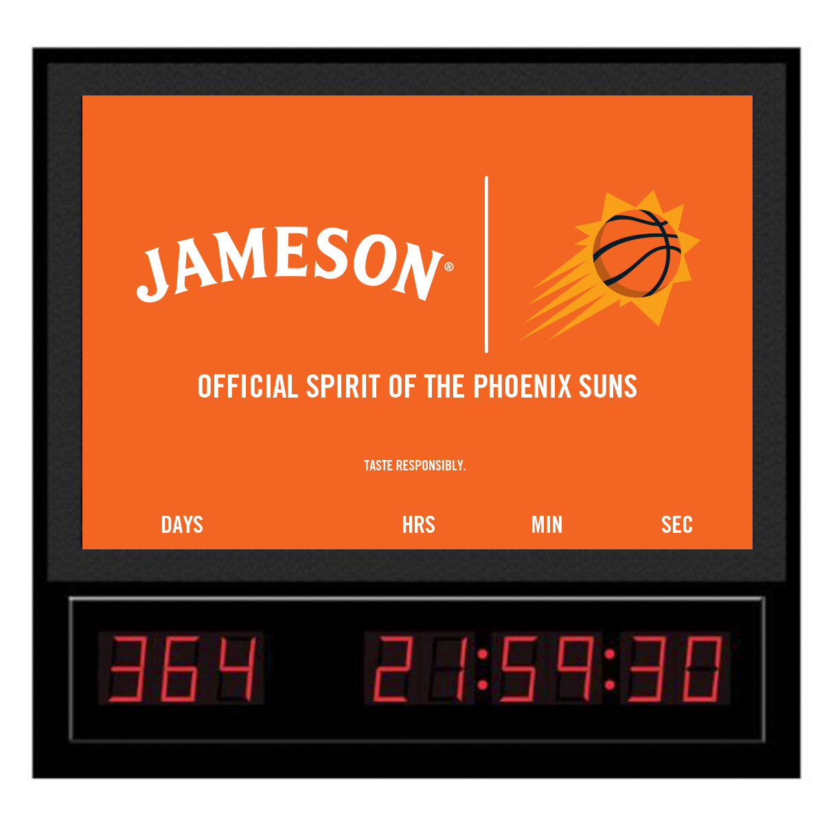 Flip Cover Countdown Timer with Changeable Inserts