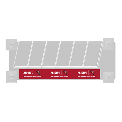 Cooler Door Rack with Suction Cup Unit