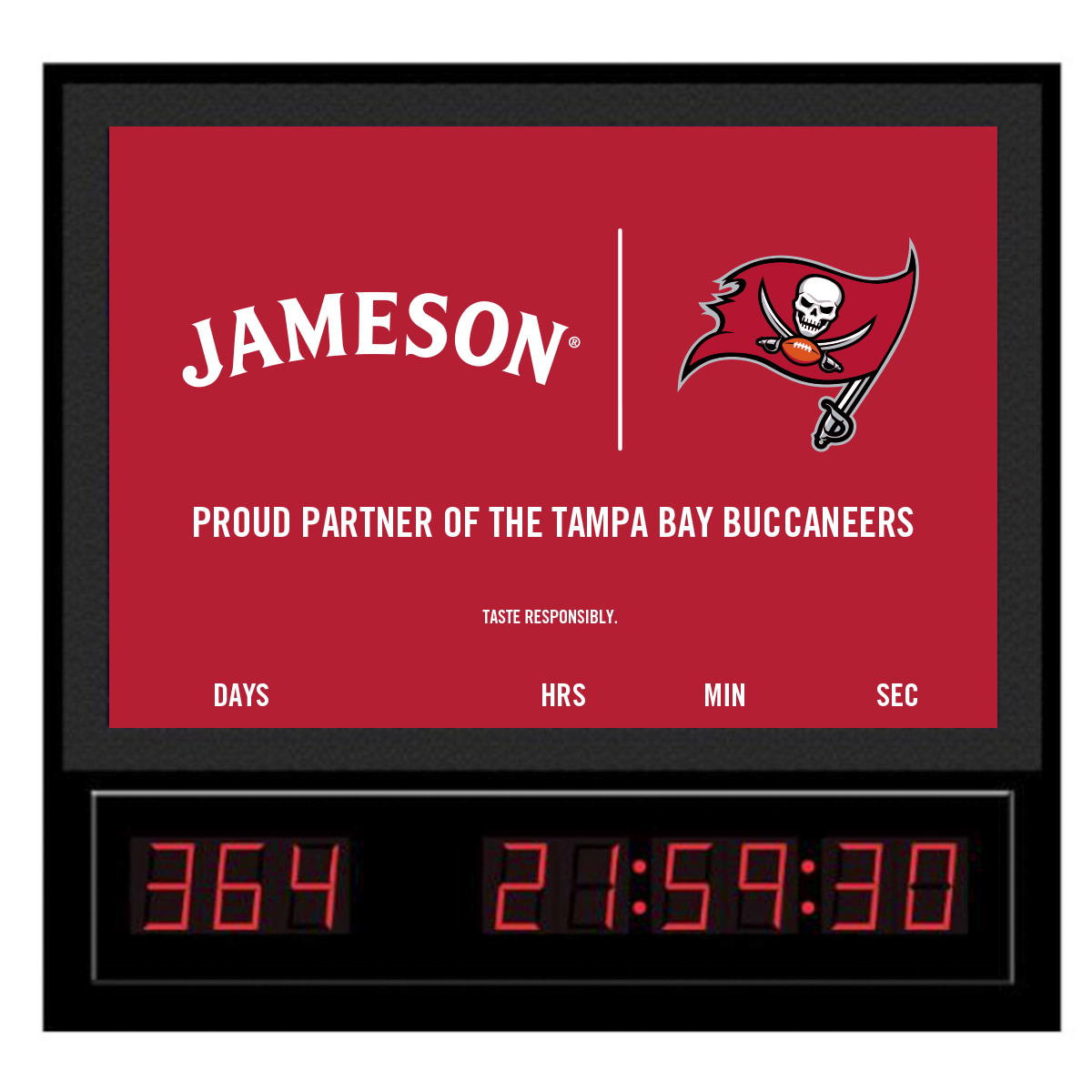 Flip Cover Countdown Timer with Changeable Inserts