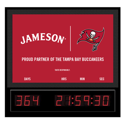 Flip Cover Countdown Timer with Changeable Inserts