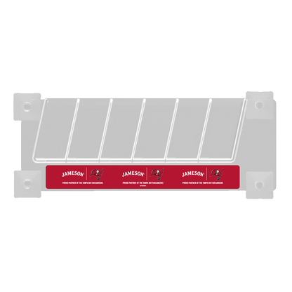 Cooler Door Rack with Suction Cup Unit