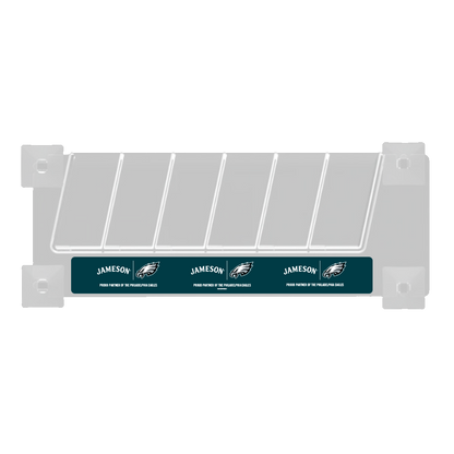 Cooler Door Rack with Suction Cup Unit