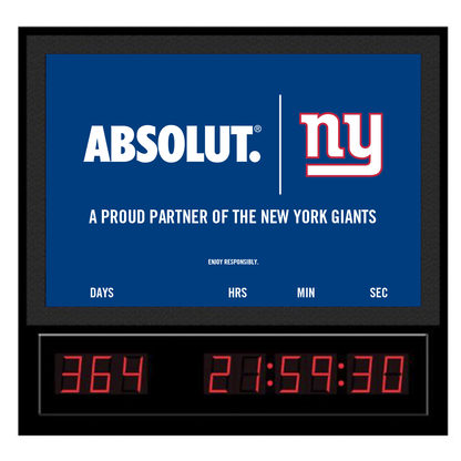 Flip Cover Countdown Timer with Changeable Inserts