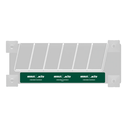 Cooler Door Rack with Suction Cup Unit