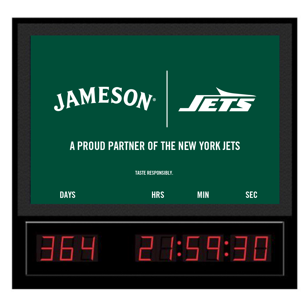 Flip Cover Countdown Timer with Changeable Inserts