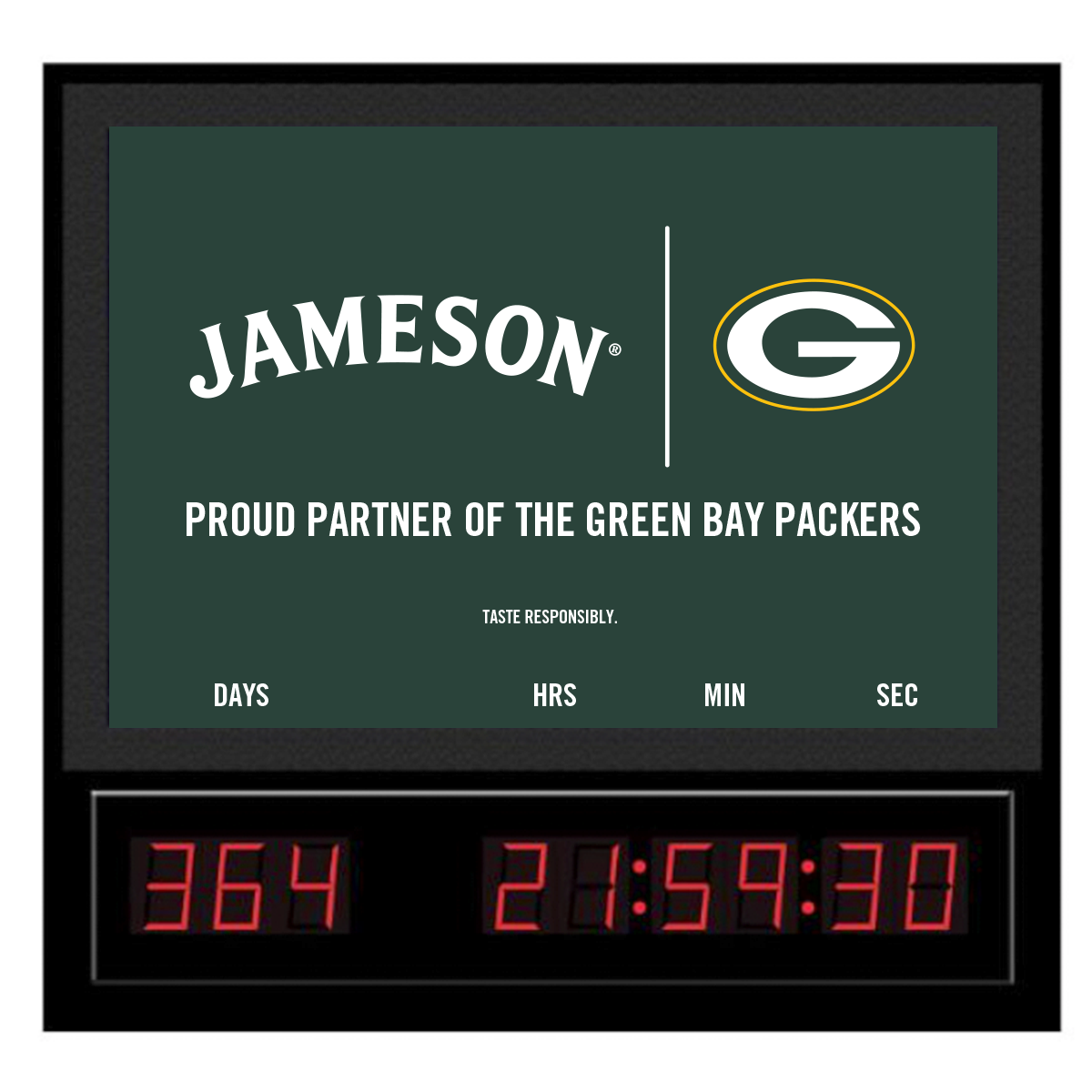 Flip Cover Countdown Timer with Changeable Inserts