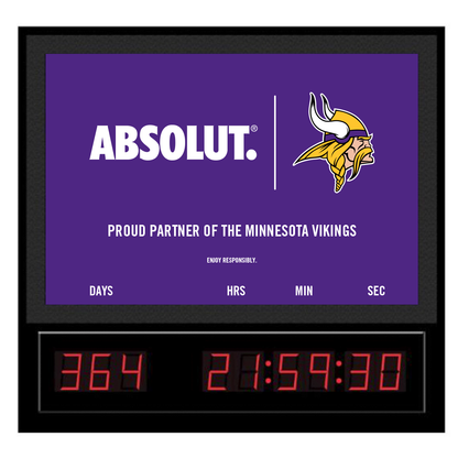 Flip Cover Countdown Timer with Changeable Inserts