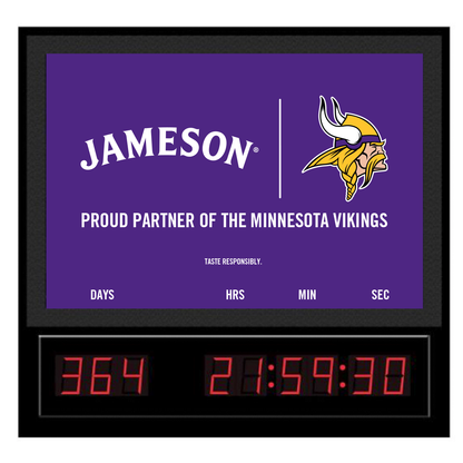 Flip Cover Countdown Timer with Changeable Inserts