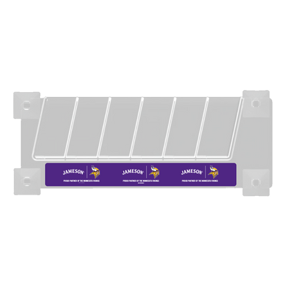 Cooler Door Rack with Suction Cup Unit