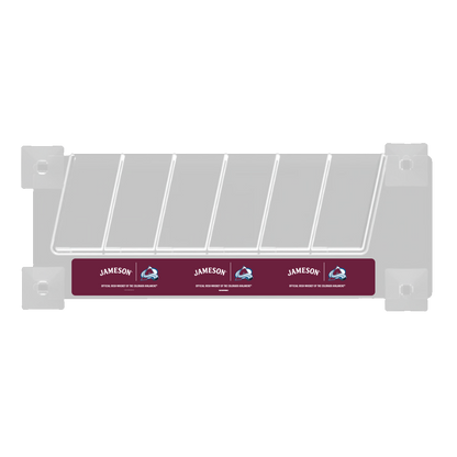 Cooler Door Rack with Suction Cup Unit