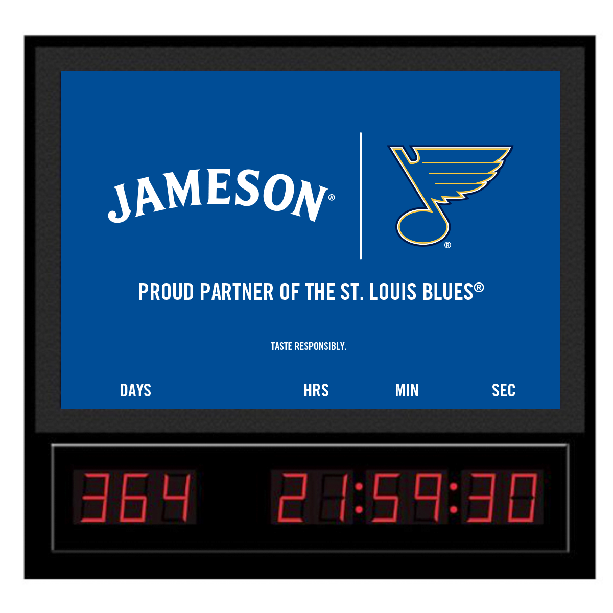 Flip Cover Countdown Timer with Changeable Inserts