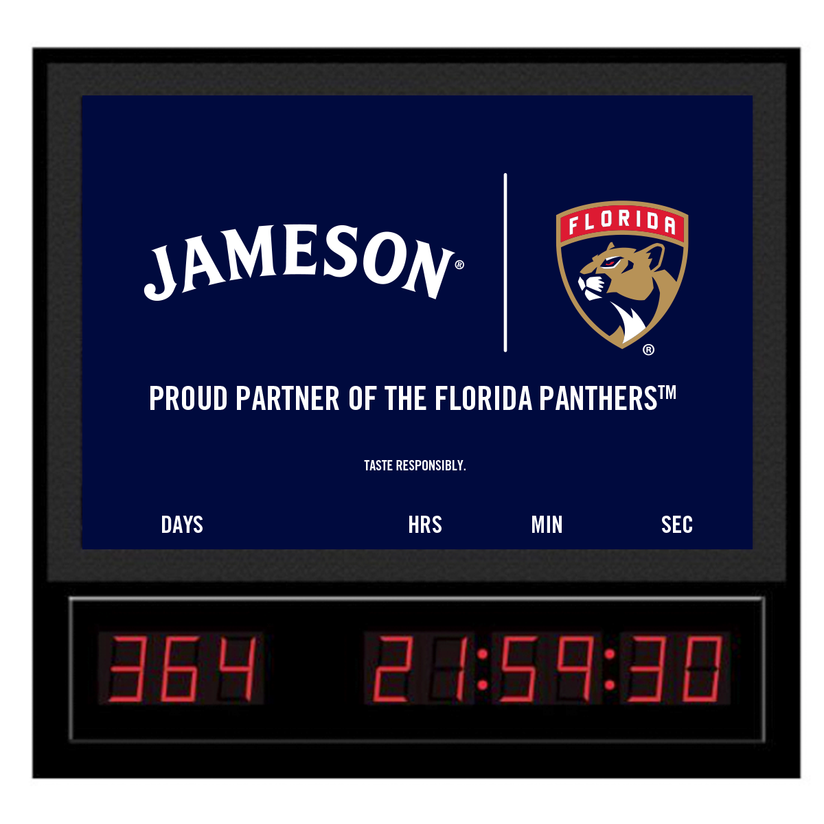 Flip Cover Countdown Timer with Changeable Inserts