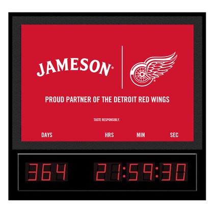 Flip Cover Countdown Timer with Changeable Inserts