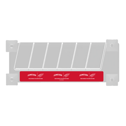 Cooler Door Rack with Suction Cup Unit